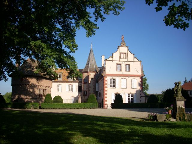 Chateau d'osthoffen alsace france